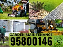 Garden maintenance, Plants Cutting, Tree shaping, Pesticides,Soil 0
