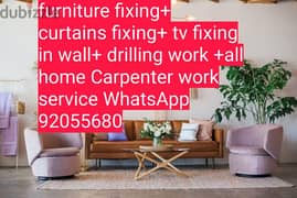 carpenter,repair/ikea,curtains,tv fix in wall/plumber,electrician work