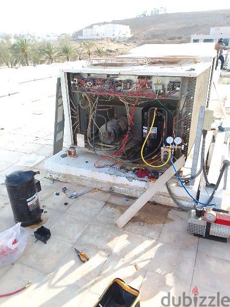 AC fridge and washing machines repairing and serviceإصلاح وصيانةمكيفات 17