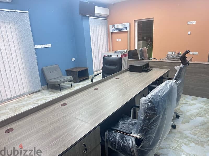Fully furnished office for rent in salalah al saadah commercial area 5