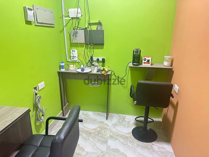 Fully furnished office for rent in salalah al saadah commercial area 7