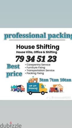 Muscat house shifting