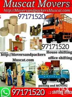 muscat transport mover truck for rent