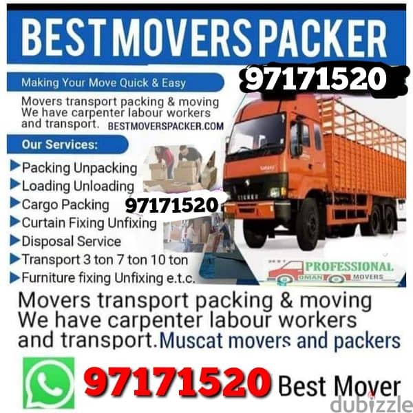 transport mover packer 7 ton 10 ton truck for rent 0