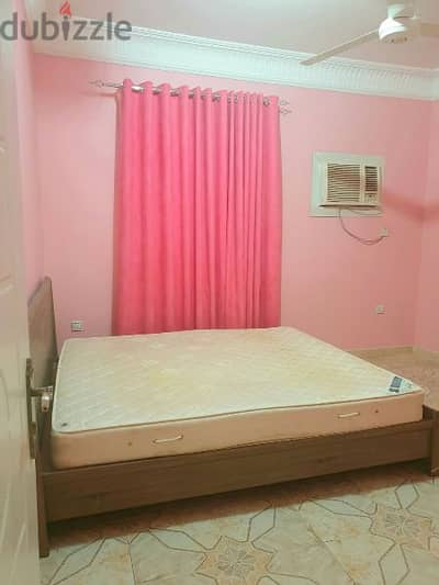 Bedroom with bathroom for Indian executive in Darsait,Ruwi. No kitchen