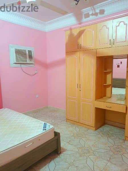 Bedroom with bathroom for Indian executive in Darsait,Ruwi. No kitchen 2
