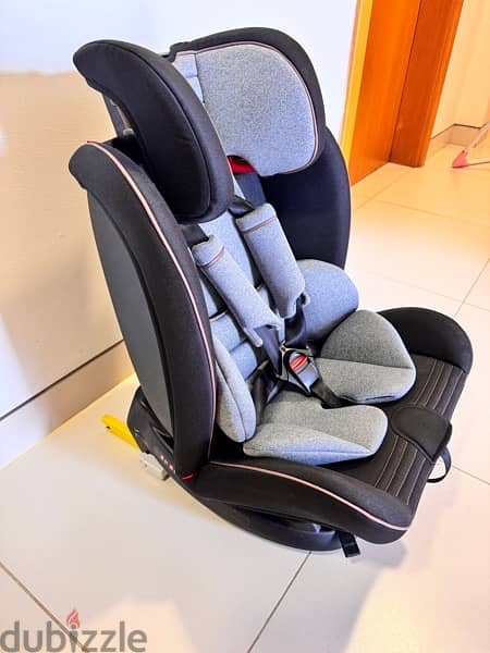 Car seat for infant to 36 kg weight group child- ISO FIX 2