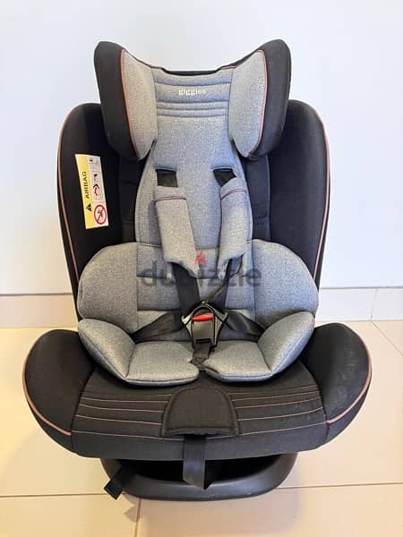 Car seat for infant to 36 kg weight group child- ISO FIX 5