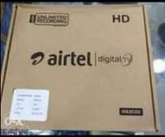 New modal Airtel HD Recvier 6 months free