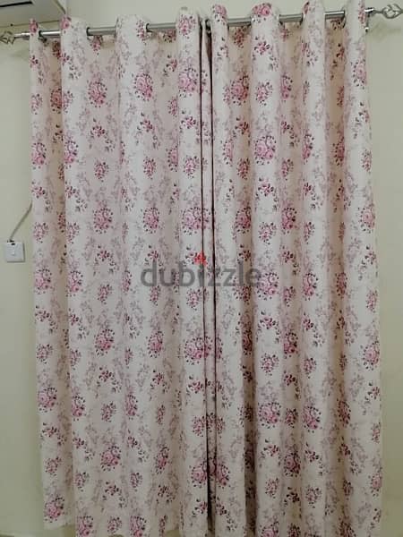 3 sets of curtains floral design 2