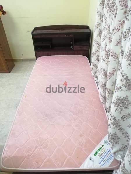 single bed with mattress 1