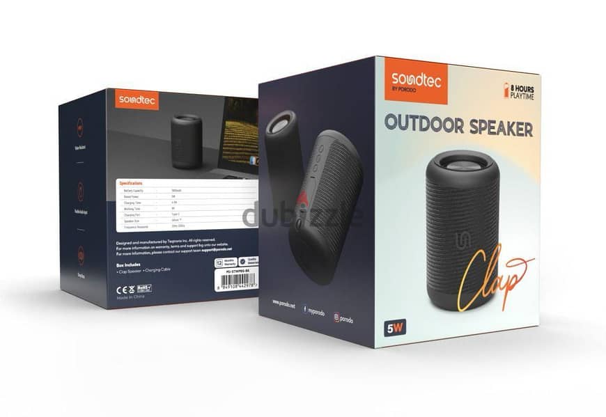 Porodo soundtec outdoor Speaker clap (BrandNew!) 1