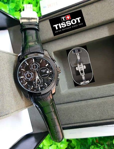 LATEST BRANDED TISSOT FIRST COPY CHORNO GRAPH MEN'S WATCH 5