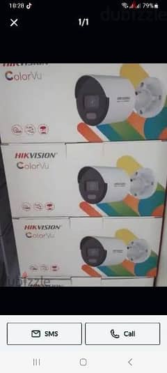 New CCTV security camera fixing Hikvision and dava HD came