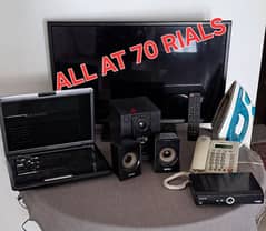 lot of electronic items