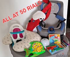 lot of baby items