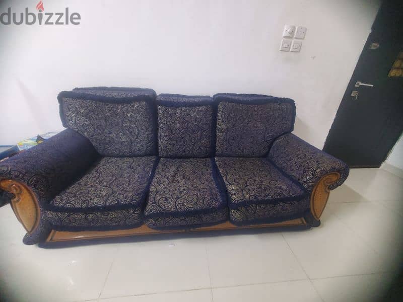 wooden sofa set 6