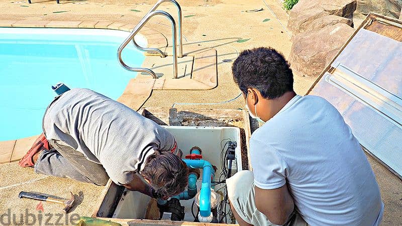 Pool Maintenance, Construction of new pools and Pool cleaning. 2