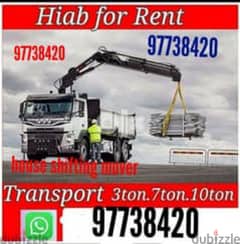 hiab truck for rent loading unloading with crane contact me