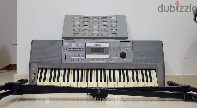 Electric keyboard including stand 1