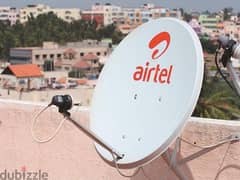 all satellite fixing dish TV Nile sat fixing