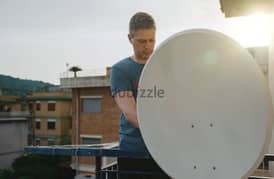 new dish TV Air tel fixing