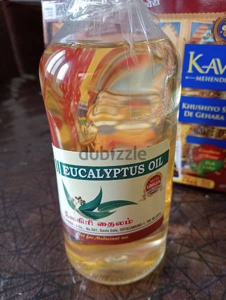 eucalyptus oil 750 ml, it's pure, fully packed,with strong fragrance 2