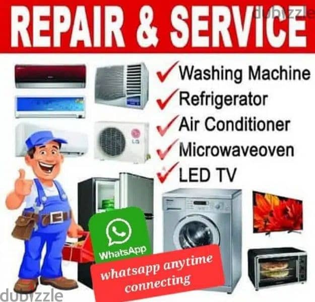 AC REFRIGERATOR WASHING MACHINE REPAIR And Service 0