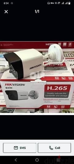 New CCTV camera fixing Hikvision and dava HD camera IP ca