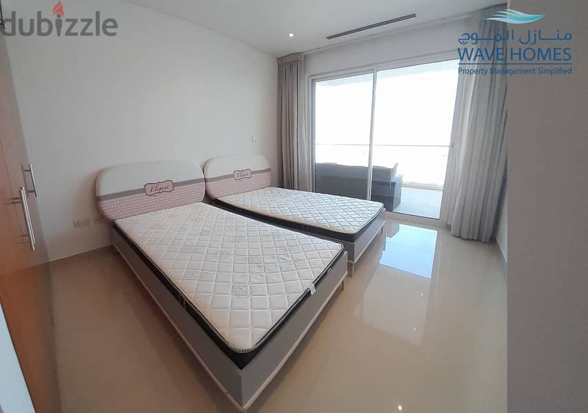 2 Bed Apartment Marsa 2 Wave Muscat Al Mouj 1