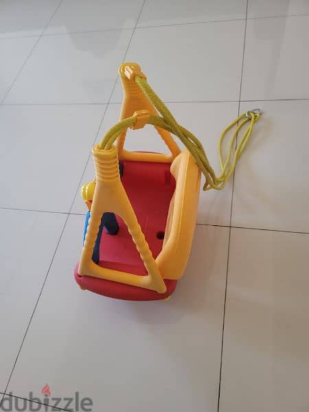 kids hanging swing or zula for urgent sell 1