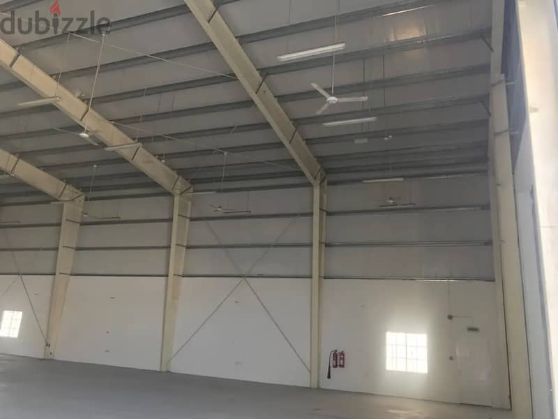 Available now Fully fitted Warehouse located in misfah, build up si 14