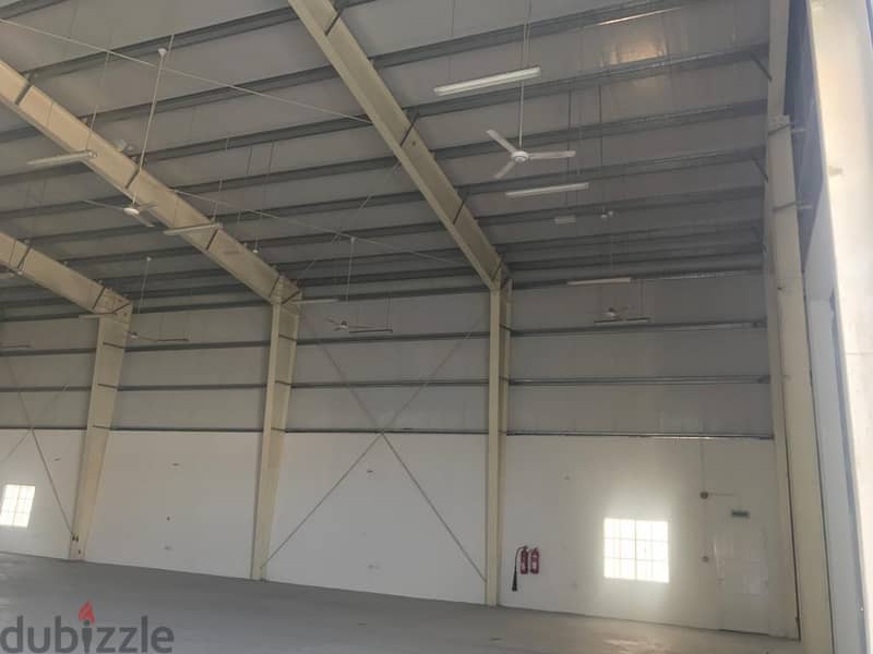 Available now Fully fitted Warehouse located in misfah, build up si 17
