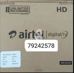 airtel HD  setup box with one month tamil Malayalam telugu hindi