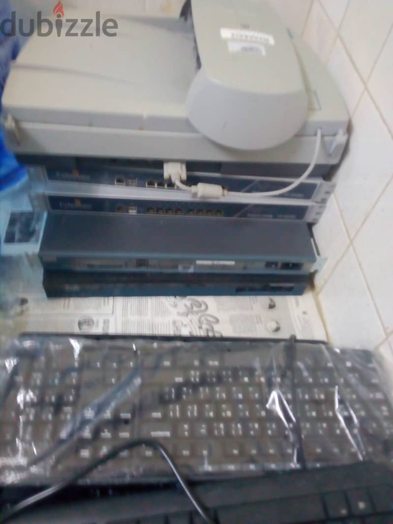 Used Computer Monitor, Printer, Scanner, Router for sell 2