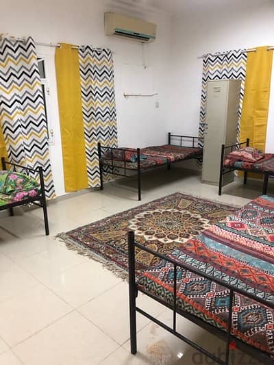 Bed space for rent in Al Ghubrah behind Aster Al Raffa hospital.