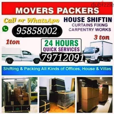 House shiffting office shiffting furniture fixing transport