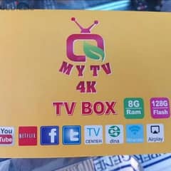 New model 4k android TV box with subscription one year 0