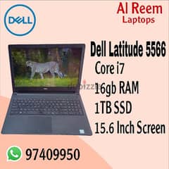 Dell Core i7 -16gb Ram 1Tb ssd 15-6 inch screen 0