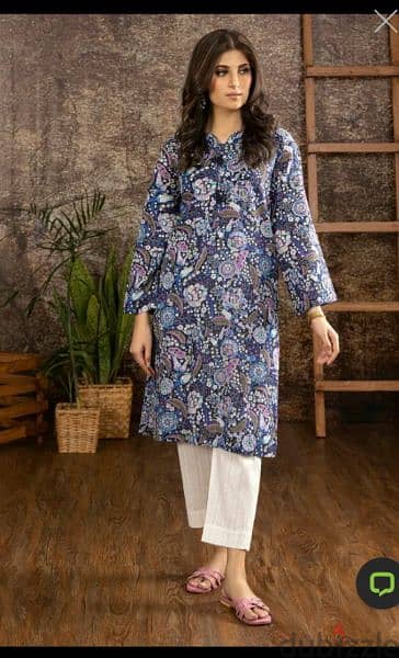 stitched kurti by Gul Ahmed Pakistani woman clothing 13