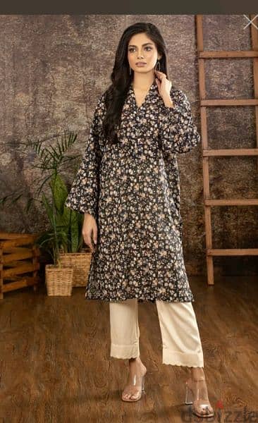 stitched kurti by Gul Ahmed Pakistani woman clothing 16