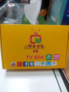 4k Dual Band Internet Android TV box with subscription all countris tv