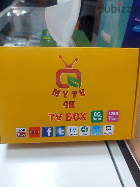 4k Dual Band Internet Android TV box with subscription all countris tv 1