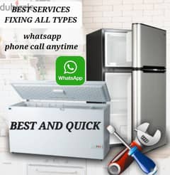Maintenance automatic washing machine and Refrigerator'
