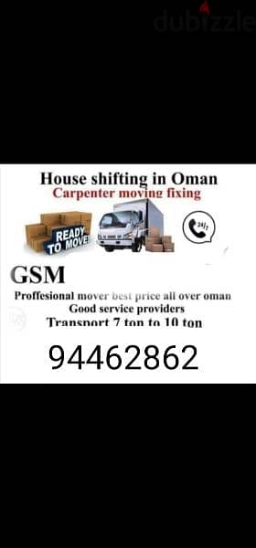 Movers House shifting service All Oman