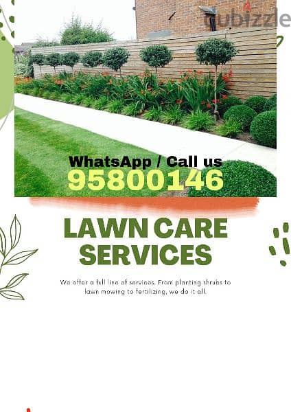 Plants Cutting, Backyard Cleaning, Trash Removal, Artificial Grass 0