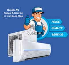 Air conditioner repairing services gas charging water leaking and