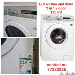 washer and dryer 2 in 1  in very good condition