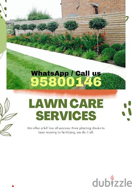 Lawn Care Maintenance, Plants Cutting, Tree Trimming, Soil, Pots, 0