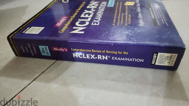 NCLEX - RN preparation books for sale 3